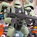 Grip Hands on Zaku rifle